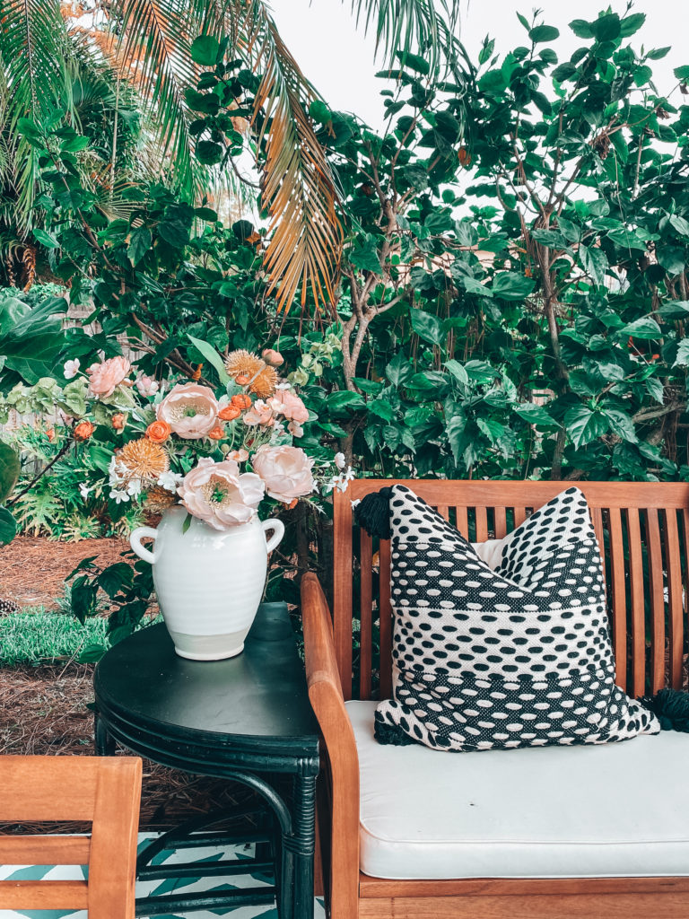 How to Use Faux Flowers in an Outdoor Space