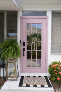 Purple Front Door - Blushing Bungalow | So Cute You'll Blush ☺️