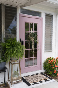 Purple Front Door - Blushing Bungalow | So Cute You'll Blush ☺️