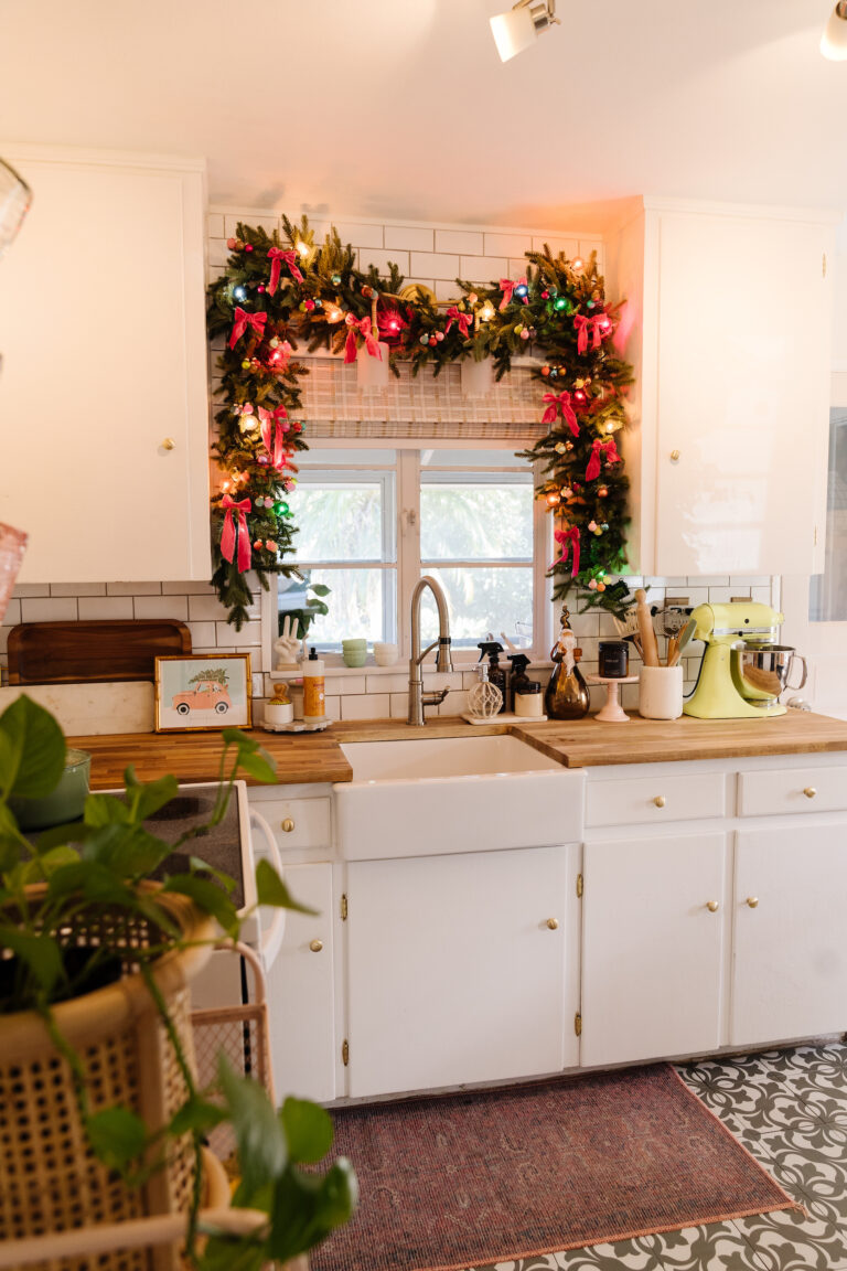 Easy Updates in Small Kitchen - Blushing Bungalow